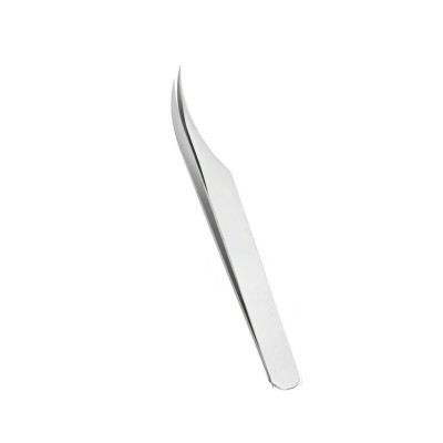 Pinza curva para extension de pestañas