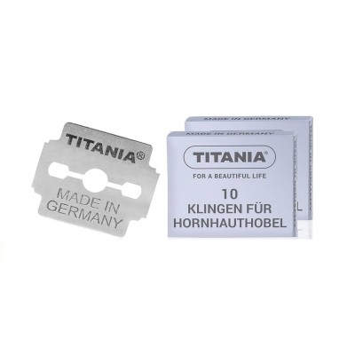 20 Cuchillas para corta callos TITANIA