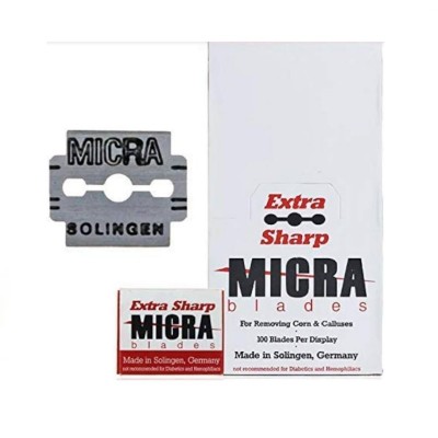 100 Cuchillas para corta callos MICRA