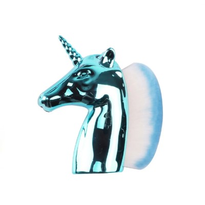 Brocha unicornio para uñas limpia polvo