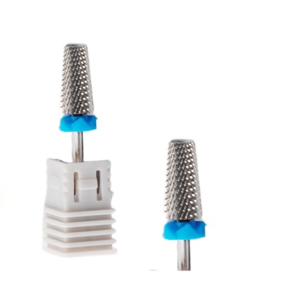 M 3/32 Umbrella TLR BIT AZUL Fresa de carburo 5 IN 1 para torno manicura