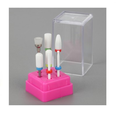 DH 04 Kit 7 fresas para Manicura